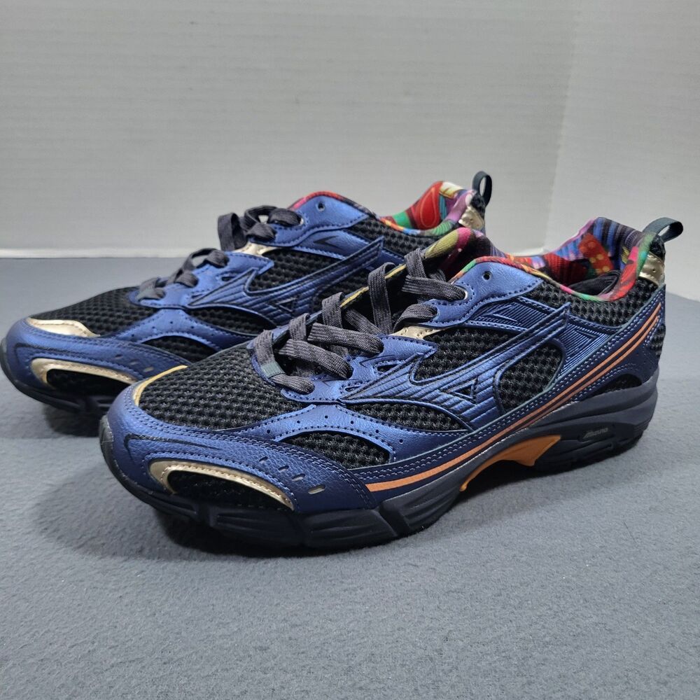 Mizuno MXR Osaka Pack Night Black Blue D1GA251601 Mens 9.5 Gorpcore Y2K